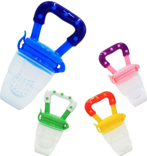 FrugtSut - Babymatmater - Medium - Fra 6 måneder BLÅ