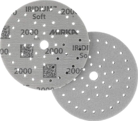 MIRKA 249M102093 Slipeskivesett, eksentersliper