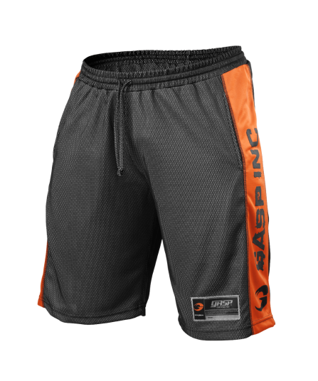 GASP NO1 Mesh Shorts - Black Flame - XL GASP NO1 Mesh Shorts - Black Flame - XL