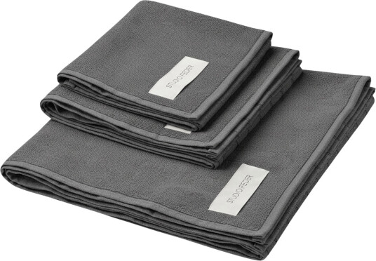 STUDIO FEDER Una Håndklæde   Grey   40X 60