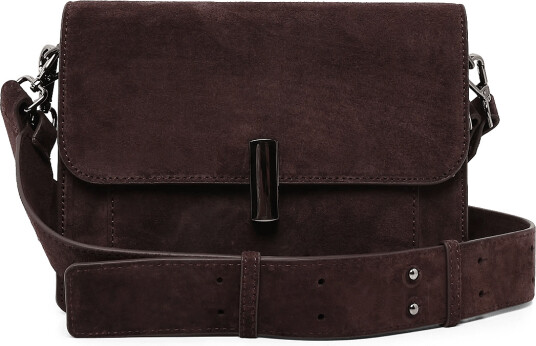 Noella Adele Bag Real Suede Burgundy ONE SIZE