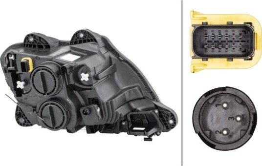 HELLA 1LD 010 116-611 Frontlykter HELLA 1LD 010 116-611 Frontlykter