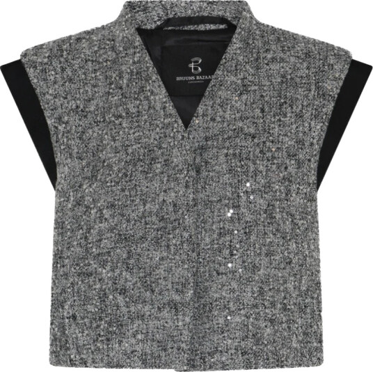 Bruuns Bazaar Rhytisbbsila Vest Grey 42