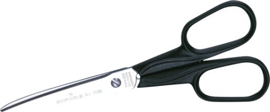 Durable 173601 Voksen Rett Kutt Sett Sort Metallisk Metall Plast