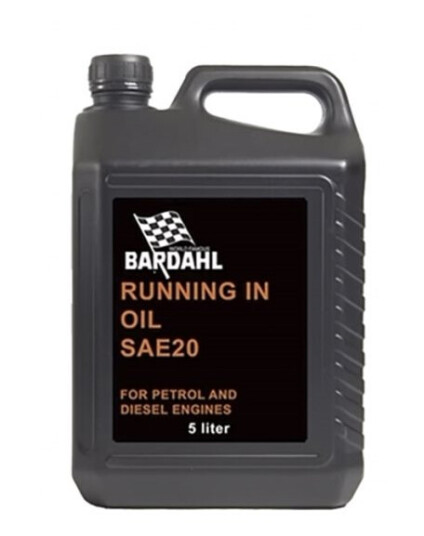 Bardahl 5 Ltr. Running In Oil Singlegrade 20 Bardahl 5 Ltr. Running In Oil Singlegrade 20