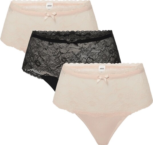 Dorina Nina High_Waist_Thong   Beige   XL