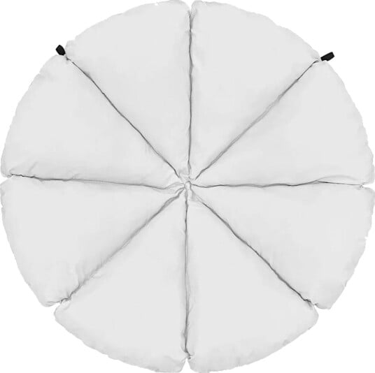 Cacoon Madrass pute cloud grey Ø160