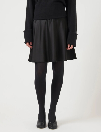 YAS Yaspella Hw Volume Short Skirt S. Noos Black 44 YAS Yaspella Hw Volume Short Skirt S. Noos Black 44