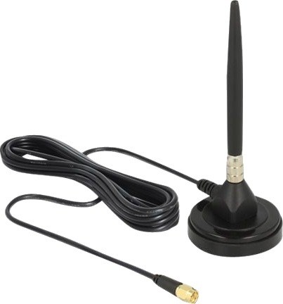 Delock   Antenne   Smart Home   3 Dbi   Rundtstrålende   Innendørs / Utendørs