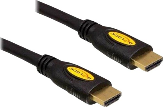 Delock Høyhastighets HDMI-kabel med Ethernet 4K, 3m