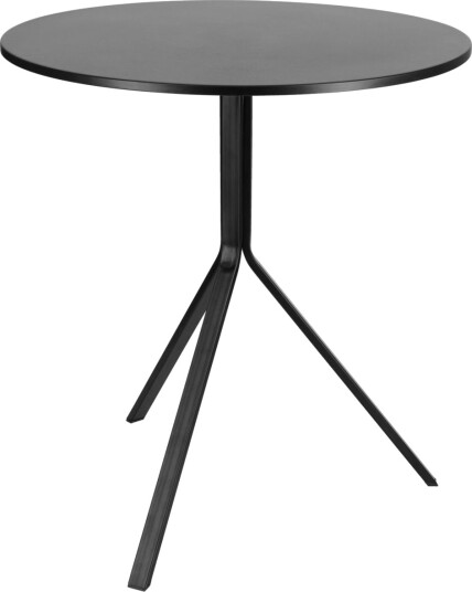 PULSIVA Bord Neya rundt; 75x70 cm HxØ; Svart; Rund PULSIVA Bord Neya rundt; 75x70 cm HxØ; Svart; Rund