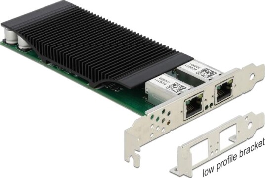 Delock PCIe PoE+ 2 Port Adapter 88500