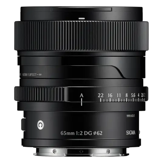 Sigma 65mm f/2 DG Contemporary Black Sony E-Mount Fullformat. Ø62mm Sigma 65mm f/2 DG Contemporary Black Sony E-Mount Fullformat. Ø62mm