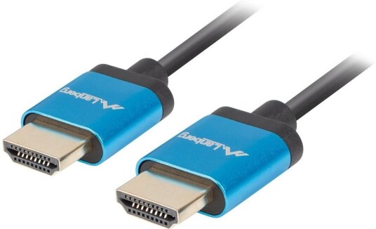 Lanberg Hdmi Kabel V2.0 4k Slim 1 Meter