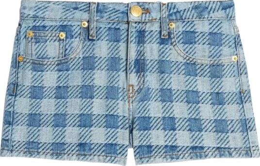 Ami Paris Dame Shorts Blå W30, Ami Paris Dame Shorts Blå W30,