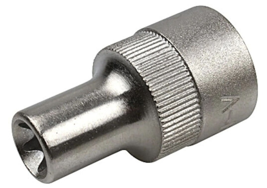 PELA 12942 Sekskantbitspipe 1/2", 55 mm, Håndverktøy