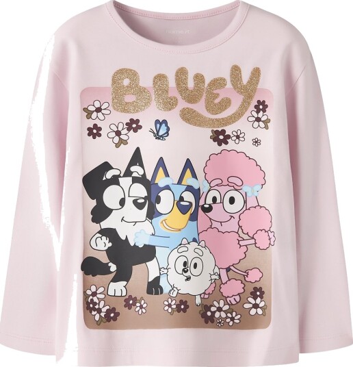 Name It Genser NmfAsba Bluey Vugge Rosa Name It 3 år (98) Genser Beige Blå Gull Hvit Svart