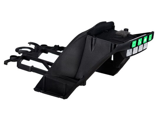 Traxxas 7925 Main frame upper Black Aton
