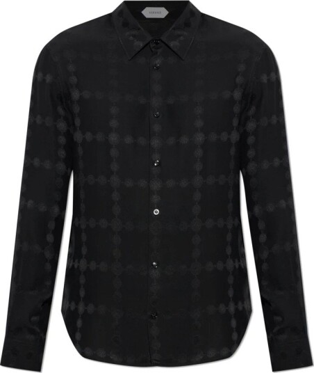 Versace Herre Skjorter Svart 6XL, Versace Herre Skjorter Svart 6XL,