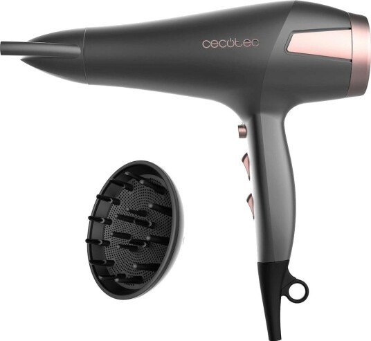 Cecotec Bamba IoniCare Hårføner - 2500W, Ionisk teknologi, ProStyle-funksjon - Svart