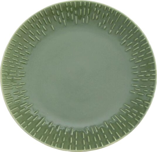 Aida - Life in colour - Confetti desserttallerken 21 cm olive Aida - Life in colour - Confetti desserttallerken 21 cm olive