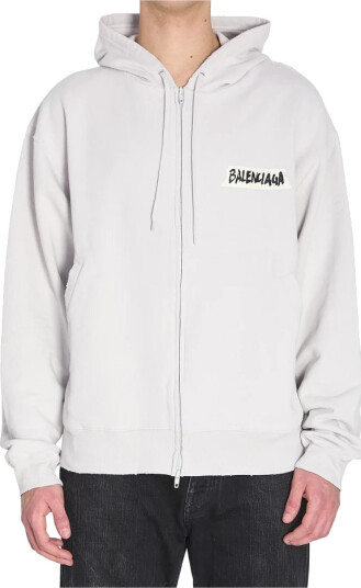 Balenciaga Herre Gensere & Hettegensere Hvit L, Balenciaga Herre Gensere & Hettegensere Hvit L,