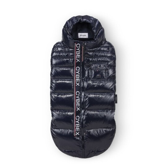 Platinum Winter Footmuff Cybex Nautical Blue
