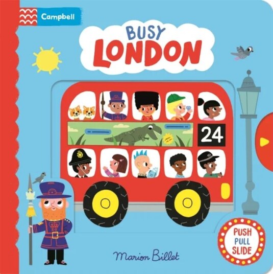 Busy London av Marion Billet Busy London av Marion Billet