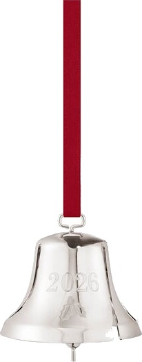 Georg Jensen   2026 juleklokke 5,2 cm sølv
