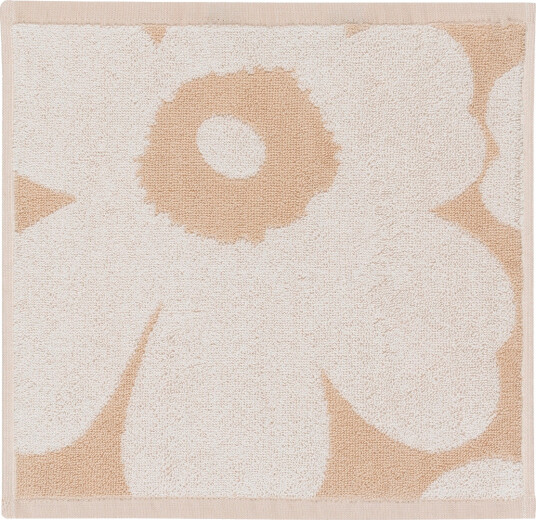 Marimekko Home Unikko Mini Towel 30X30 Cm - Beige - 30X30CM Marimekko Home Unikko Mini Towel 30X30 Cm - Beige - 30X30CM