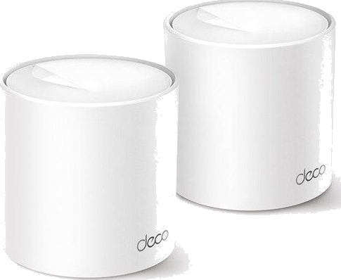 TP-Link Deco X10 Mesh Router Wi-Fi 6 2-Pack Hvit TP-Link Deco X10 Mesh Router Wi-Fi 6 2-Pack Hvit