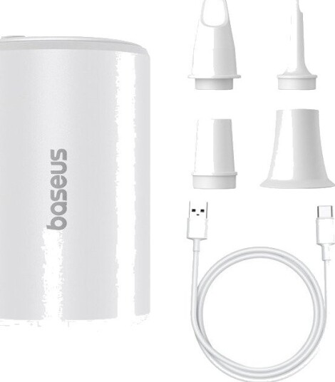 Baseus Luftkompressor Pocketgo Pro Med LED-Lys Hvit