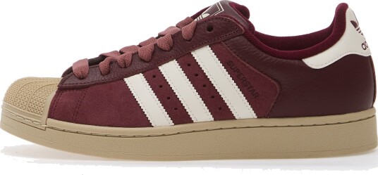 Joggesko adidas Superstar Ii Maroon/ Core White/ Khaki Three EUR 44