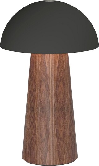 Kreafunk Bærbar LED lampe Bello Svart Oppladbare lamper
