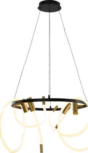 Hengelampe Domoletti Pendant Led Light Tigris Coil 4000K Gull