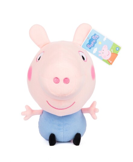 Sambro Peppa Pig Little Bodz Plush Toy - George Sambro Peppa Pig Little Bodz Plush Toy - George