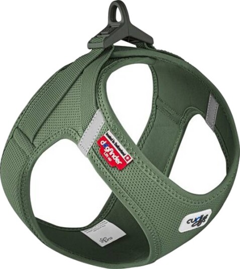 Curli Clasp Air Mesh Hundesele XS Mørk Grønn