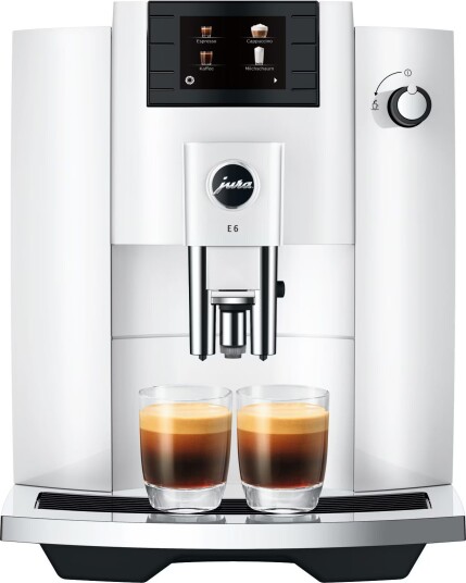 Jura E6 kaffemaskin 15438 (piano white) Jura E6 kaffemaskin 15438 (piano white)