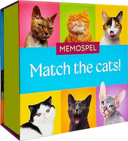 Deltas Match Kattene Memoryspill 60 Kort