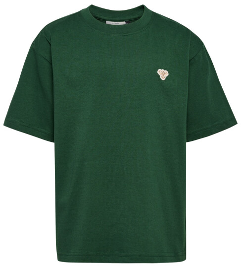 Hummel Loose Bee t-skjorte - dark green Hummel Loose Bee t-skjorte - dark green