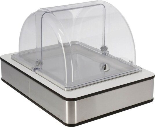 VEGA Buffet Display Fundale middels GN 1/2 melamin hvit GN 1/2 42.5x31.5x27.4 cm