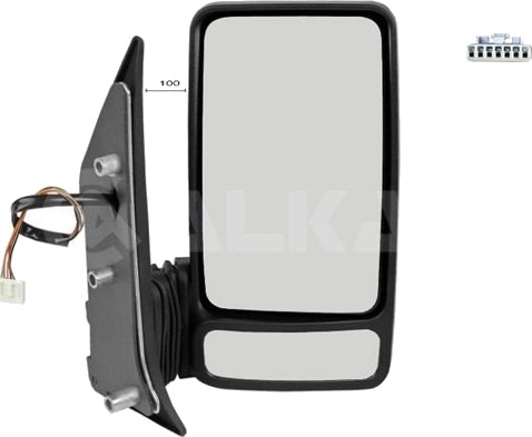 Sidespeil ALKAR 9212977 Sidespeil ALKAR 9212977