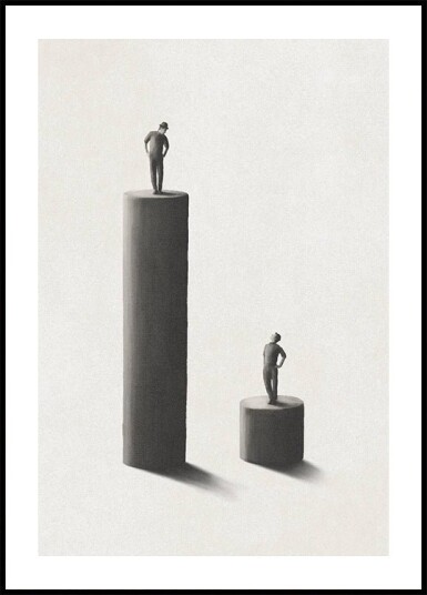 Inequality Status Plakat Plakat / 70x100cm Inequality Status Plakat Plakat / 70x100cm