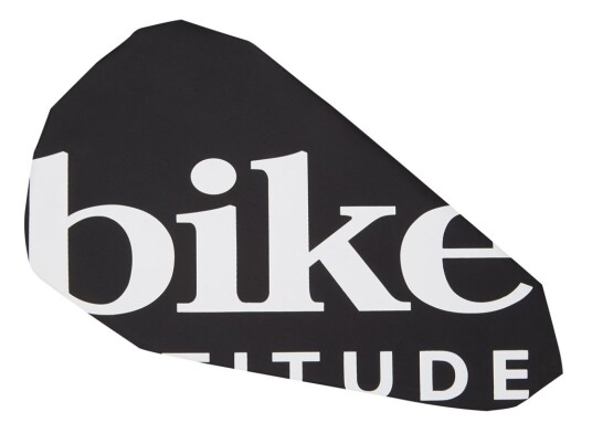 Bike Attitude vanntett seteovertrekk svart/hvit Bike Attitude vanntett seteovertrekk svart/hvit