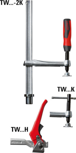 Bessey Tw28-30-14-2K, F-Klemme, 1 Stykker, 30 Cm
