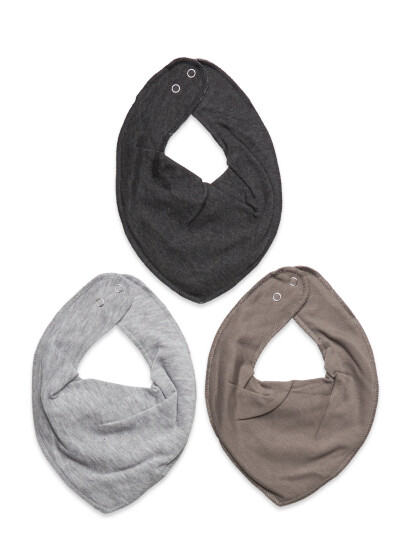 Fixoni Bandana Bibs 3-Pack - Multi/patterned - ONE SIZE Fixoni Bandana Bibs 3-Pack - Multi/patterned - ONE SIZE