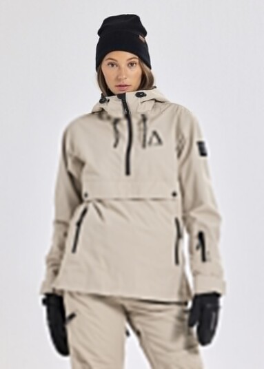 Slade Aspen Anorak W Sand 44 Anorakk