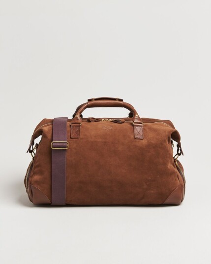 Bennett Winch Suede Weekender Brown Bennett Winch Suede Weekender Brown