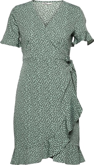 ONLY | Onlolivia S/S Wrap Dress Wvn Noos | 36