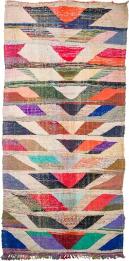 Marokkansk Boucherouite teppe 165 x 350 cm Størrelse: 165 x 350 cm
